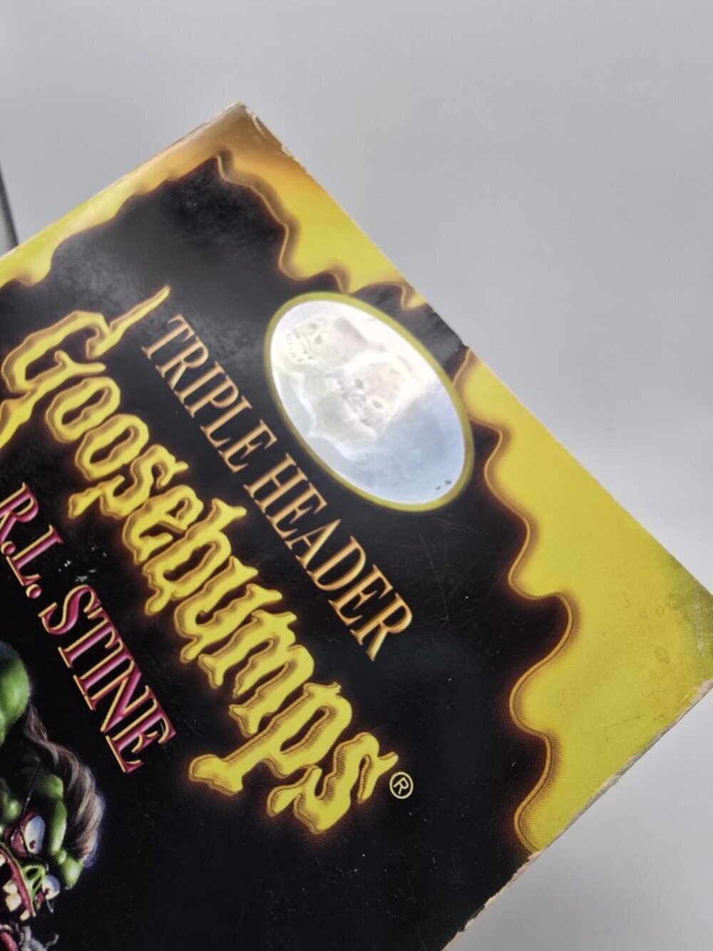 Goosebumps Triple Header Book 2: Three Shocking Tales of Terror, R.L. Stine VTG - Picture 2 of 16
